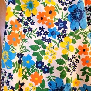 Tommy Hilfiger Retro Floral Spaghetti Strap Dress Size 8